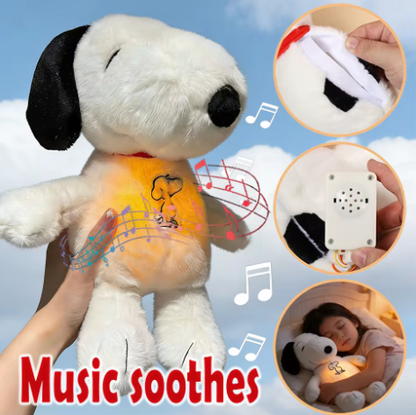 Peluche Snoopy que respira para dormir