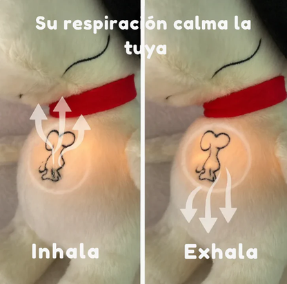 Peluche Snoopy que respira para dormir