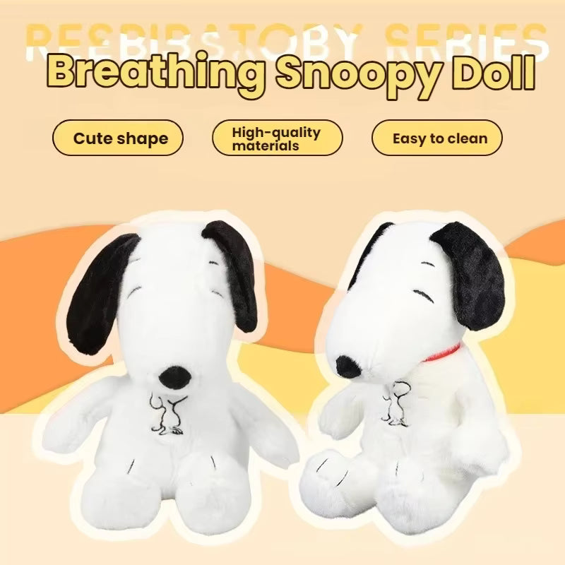 Peluche Snoopy que respira para dormir