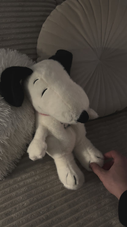 Peluche Snoopy que respira para dormir